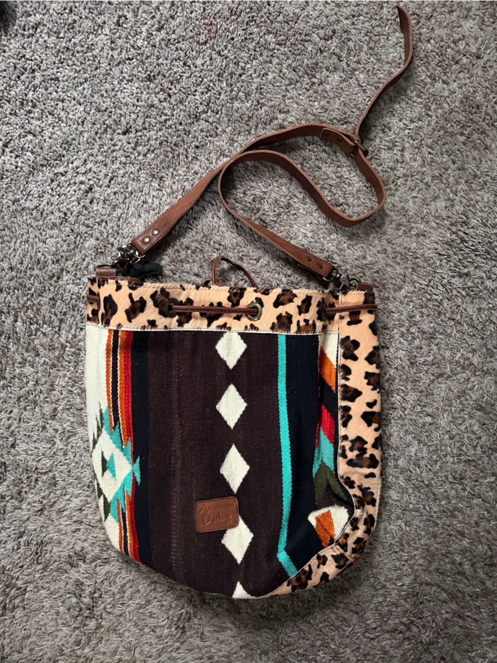 American Darling Saddle Blanket “Life” bag